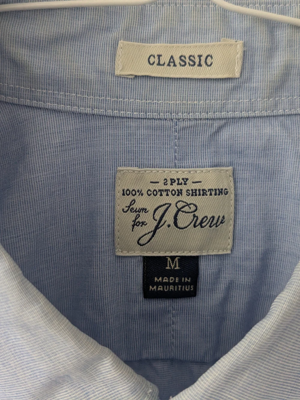 J. Crew Light Blue Button-Down Dress Shirt
